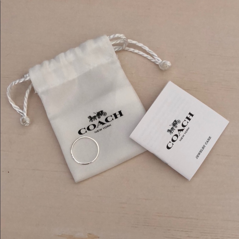 🎉SOLD🎉 Sterling Silver Coach Ring
